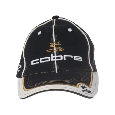Baseball cap (Black, White, Gold) from Cobra
