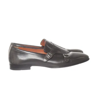 Monkstraps (Grå) från Santoni Skinn