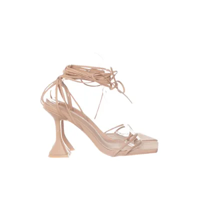 Sandales à talons hauts (Beige) de Public Desire Faux cuir
