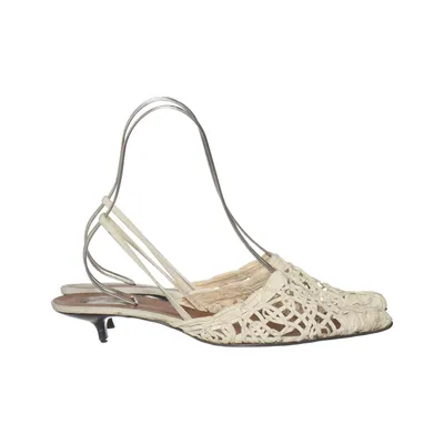 High heel sandals (White) from Mangoon