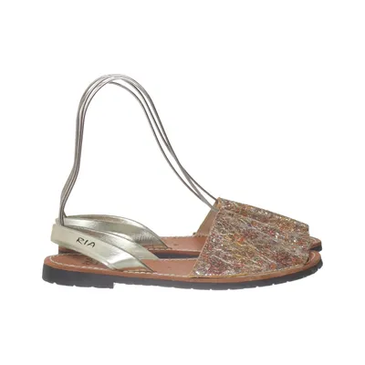 Sandals (Silver, Multicolored) from Ria Menorca Leather