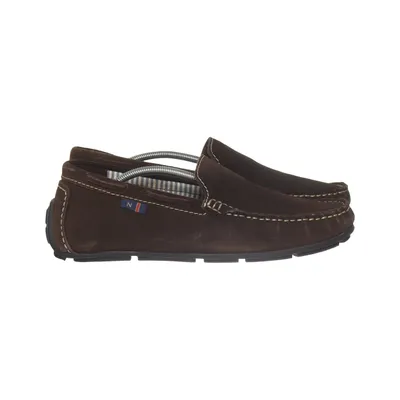Bottines en daim (Marron) de Zeus Polyuréthane