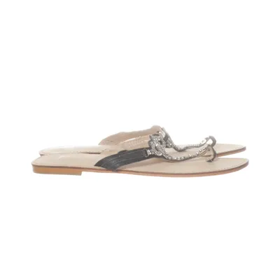 Flip-flops (Black, Silver) from Seven Seconds