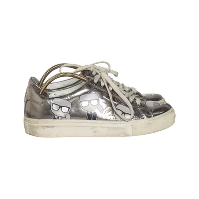 Sneakers (Silver, Multicolored) from Karl Lagerfeld Leather