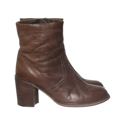 Bottes à talons (Marron) de Peperoni Denim