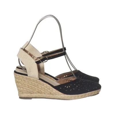 Wedges (Black, Beige) from Donna Girl