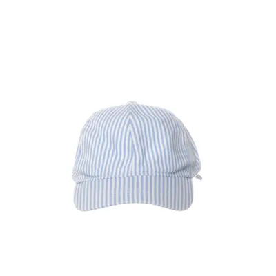 Honkbalpet (Wit, Blauw) van Minoti Katoen