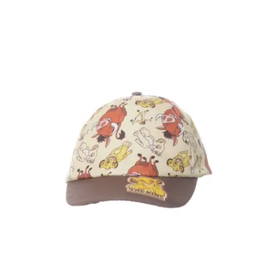 Baseball cap (Brown) from Lion King Polyester