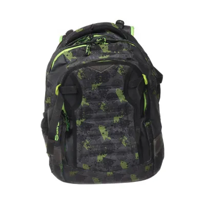 Ryggsäck (Grå, Grön, Svart) från Satch