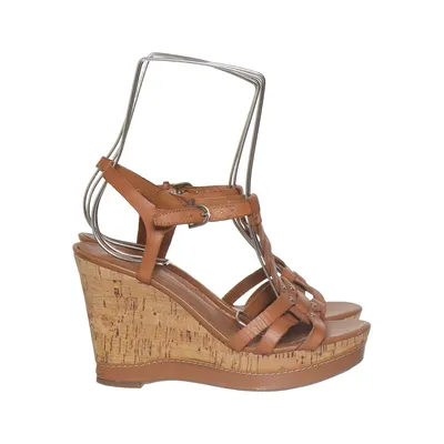 Wedges (Brown) from Franco Sarto Leather