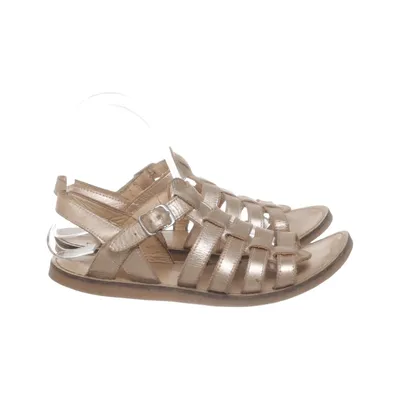 Sandals (Brown, Gold) from Hush Puppies Leather