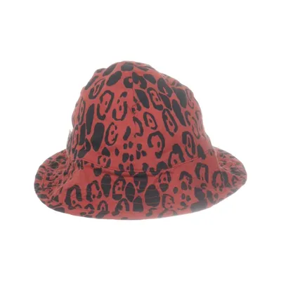Bucket hat (Rood, Zwart) van Mini Rodini Organisch katoen