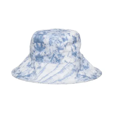 Buckethatt (Blå, Vit) från Mango Bomull