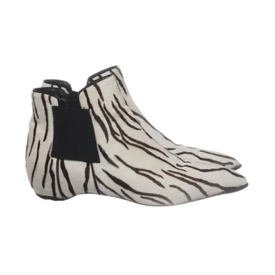 Chelsea boots (Vit, Svart) från Casadei