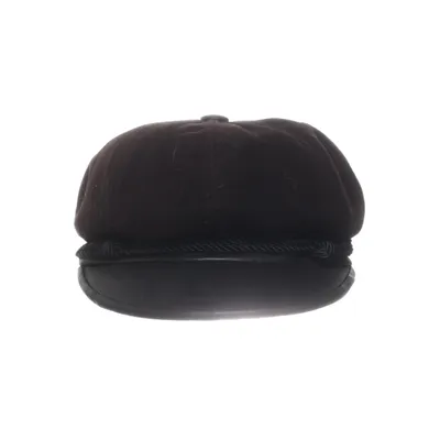 Flat cap (Svart) från New York Hat Co. Ull