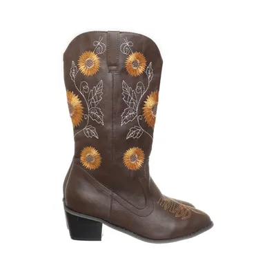 Cowboylaarzen (Bruin, Meerkleurig)
