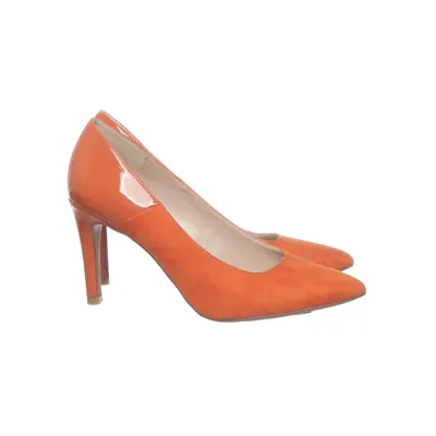 Pumps (Orange) from Star Collection Suede