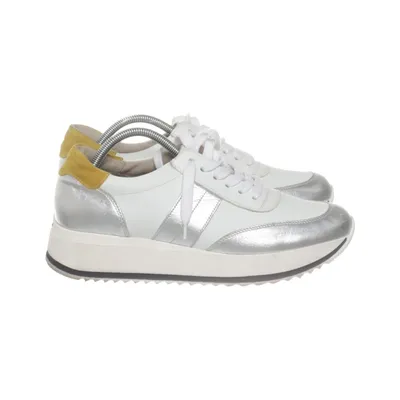 Sneakers (White, Silver, Yellow) from Boden