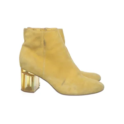 Heeled boots (Yellow) from Marcel Ostertag x Tamaris Leather