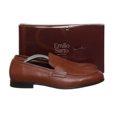Loafers (Bruin) van Emilio Sarto Leer