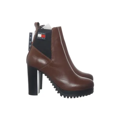 Stövletter (Brun) från Tommy Hilfiger Jeans Skinn