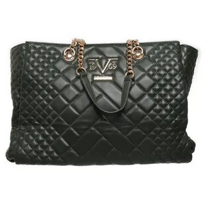 Handväska (Grön) från 19V69 Italia by Versace 1969 Polyester, Polyuretan