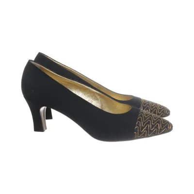 Pumps (Svart, Guldfärgad) från Bally Skinn