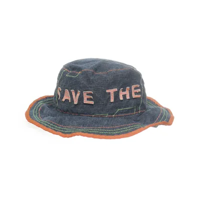 Bucket hat (neon, denim) from Save the Queen