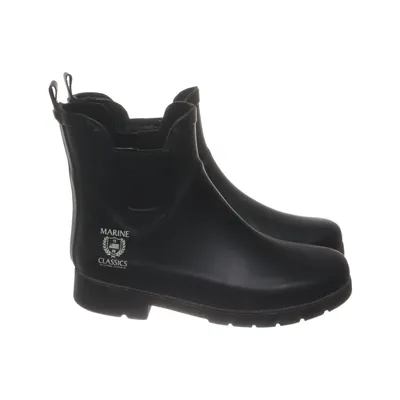 Bottines en caoutchouc (Noir) de Marine Classics
