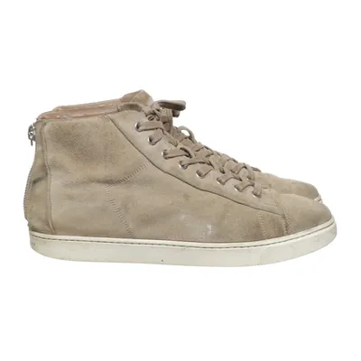 Bottes à lacets (Beige) de Gianvito Rossi