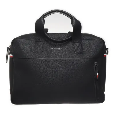 Laptoptas (Zwart) van Tommy Hilfiger Leer