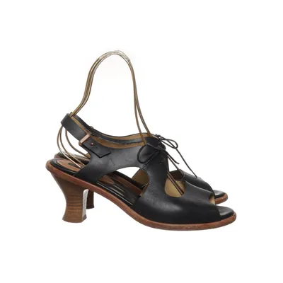 High heel sandals (Black) from Neosens Leather