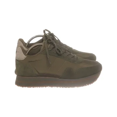 Baskets (Vert) de Woden Cuir