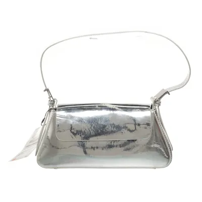 Handväska (Silverfärgad) från Zara Polyester, Polyuretan