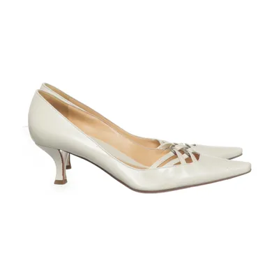 Klackskor (Beige) från Sergio Rossi Skinn