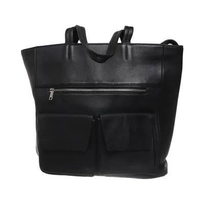 Handväska (Svart) från Markberg Skinn, Återvunnen bomull