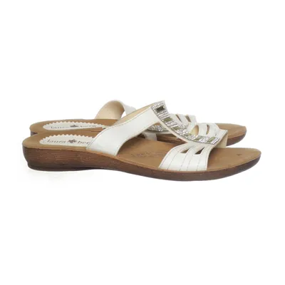 Slip-ins (White) from Laura Berg Faux leather