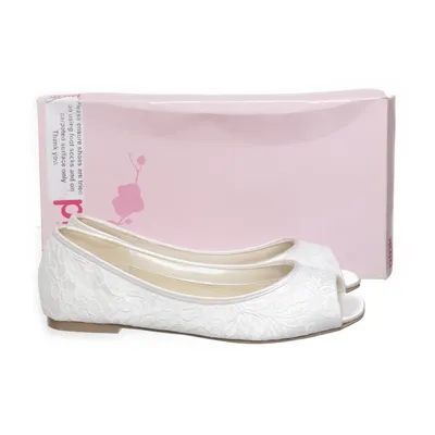 Ballet flats (Bröllop och fest) from Pink