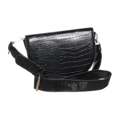 Shoulder-bag (Black) from Ellos Faux leather