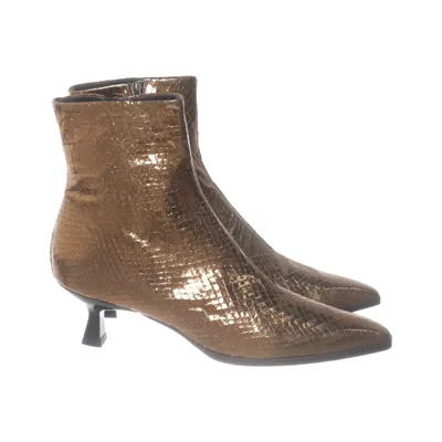 Heeled boots (Gold) from Zinda