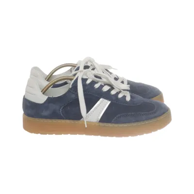 Sneakers (Blauw, Wit, Bruin) van Sioux Leer