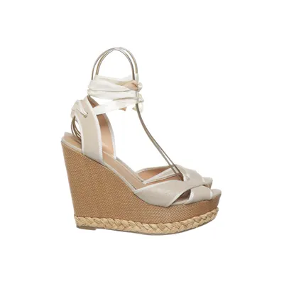 Wedges (Beige) from Just Fab
