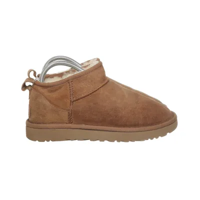 Enkellaarzen (Ultra Mini) van UGG Leer