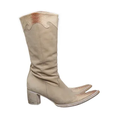Cowboyboots (Beige) från Via Vai Skinn