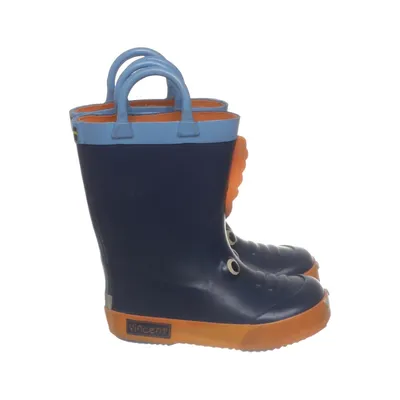Regenlaarzen (Blauw, Oranje) van Vincent