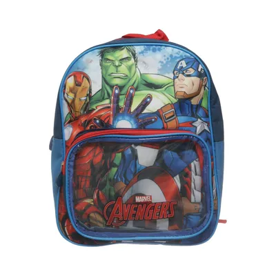 Ryggsäck (Blå, Flerfärgad) från Marvel Avengers Polyester, Polyuretan