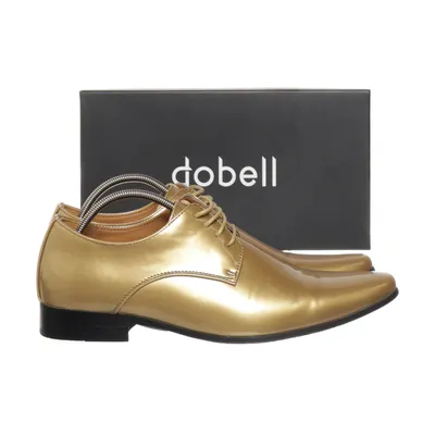Derby shoes (Gold) from Dobell Faux leather