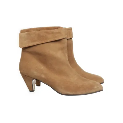 Heeled boots (Yellow, Orange) from Anonymous Leather