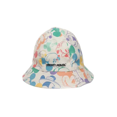 Bucket hat (Beige, Multicolored) from Zara x Disney