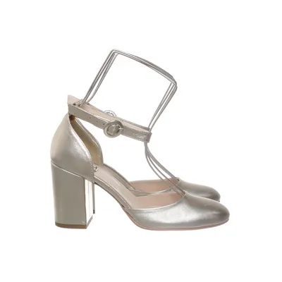 Klackskor (Guldfärgad) från Made in italy